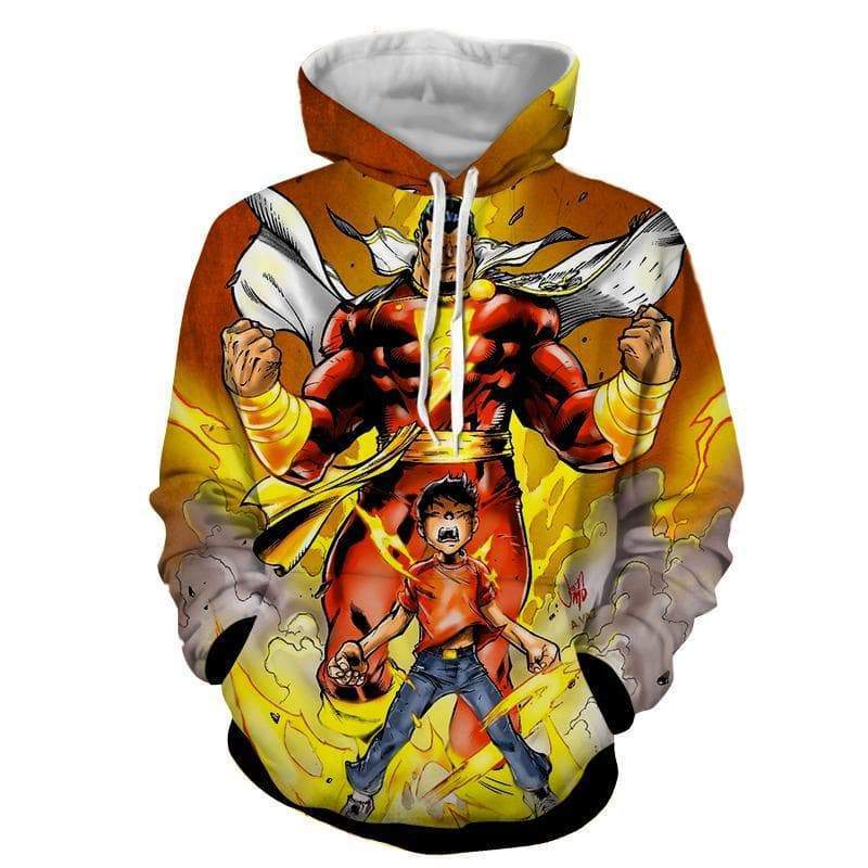 Shazam Dominant 3D Printed Shazam Hoodie