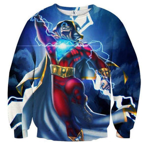 Shazam Dominant Crewneck 3D Printed Shazam Sweatshirt