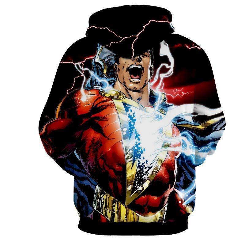 Shazam Power 3D Printed Shazam Hoodie