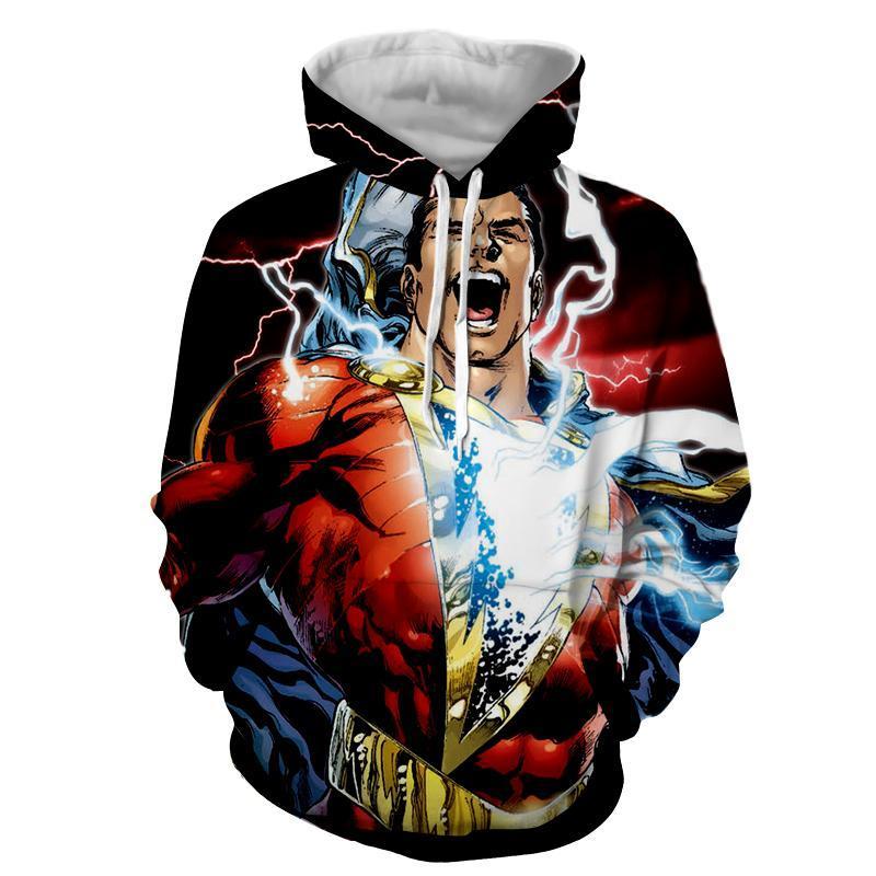 Shazam Power 3D Printed Shazam Hoodie