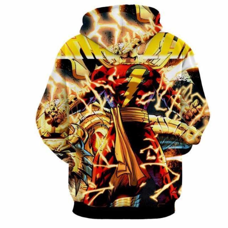 Shazam Sweater 3D Printed Shazam Hoodie