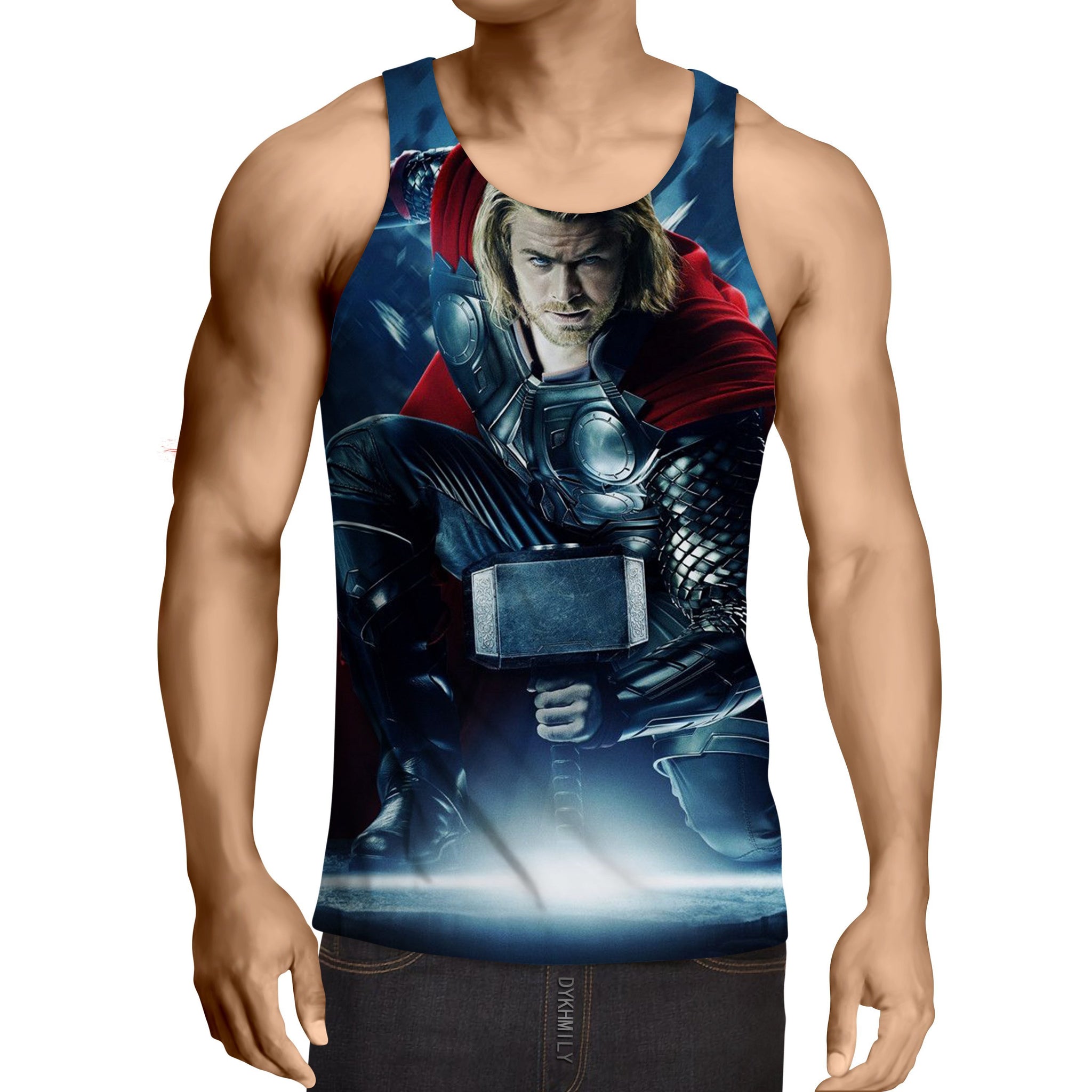 Shocking Thor 3D Printed Thor Tank Top