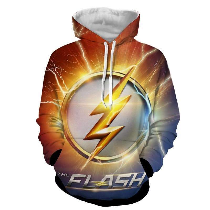 Flash logo Sign 3D Printed The Flash Hoodie