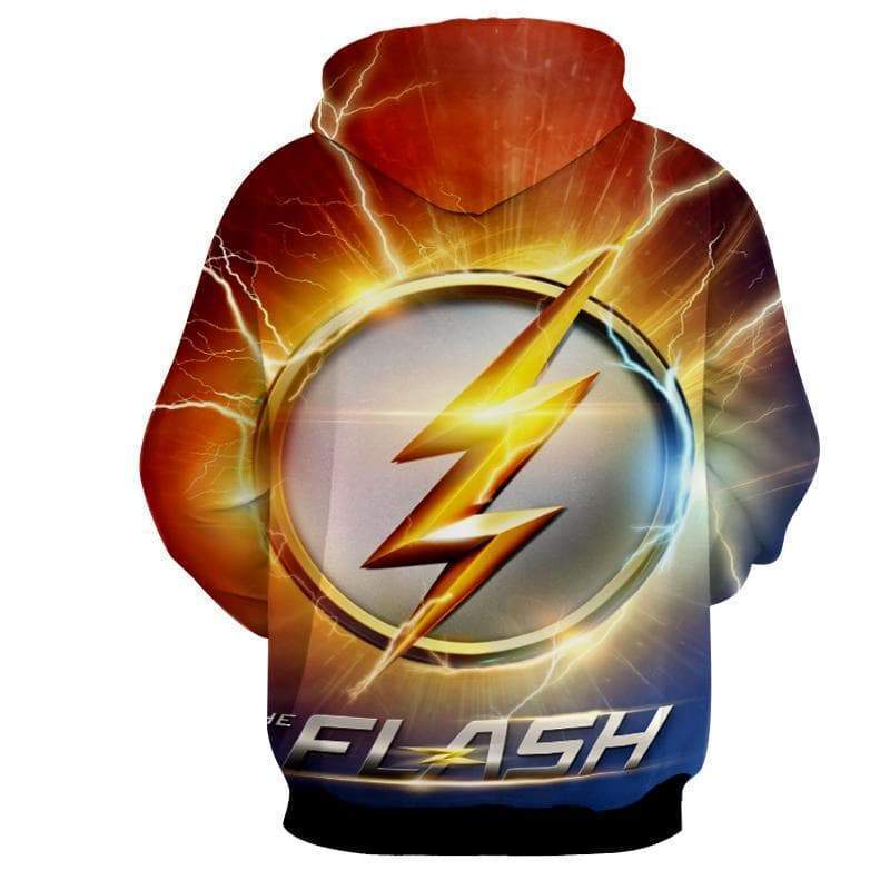 Flash logo Sign 3D Printed The Flash Hoodie
