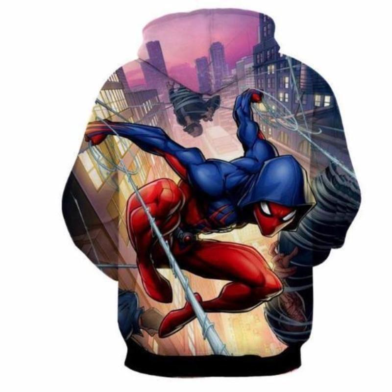 Spiderman Hoodie 3D Printed Alternated Edition