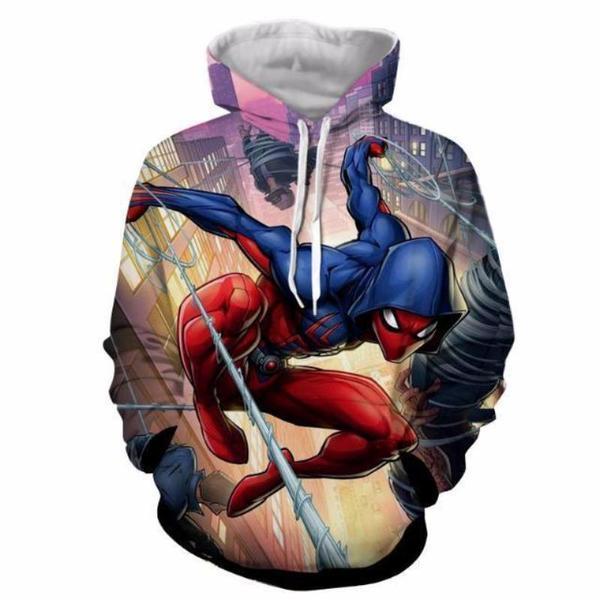 Spiderman Hoodie 3D Printed Alternated Edition