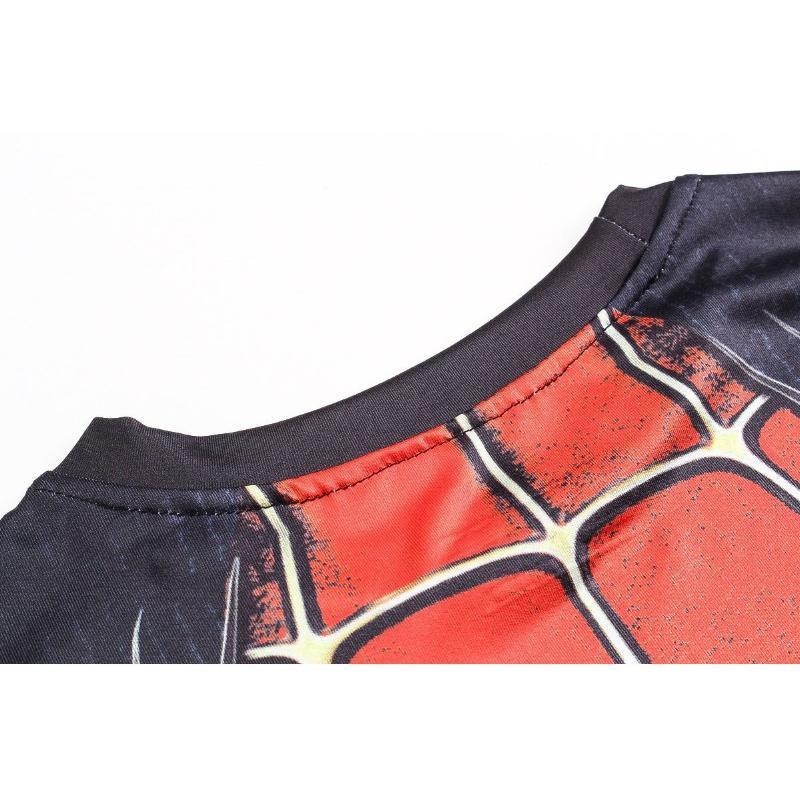 Spiderman Blacksleeve 3D Printed Spiderman Long Sleeve Shirt