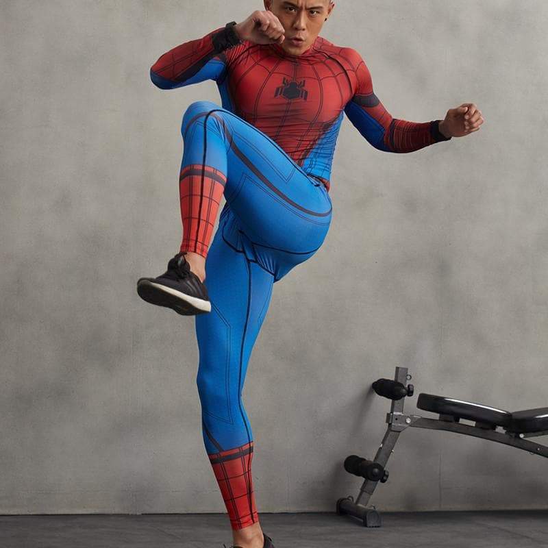 Spiderman Pants New Elastic 3D Printed Spiderman Pant