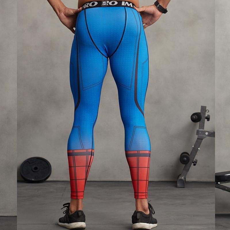 Spiderman Pants New Elastic 3D Printed Spiderman Pant