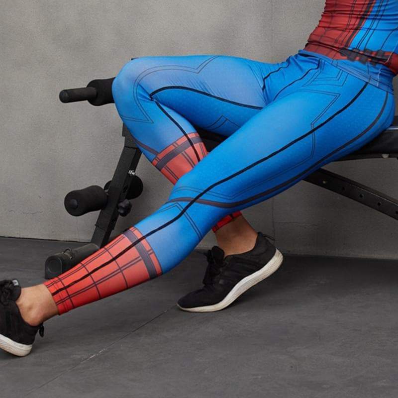 Spiderman Pants New Elastic 3D Printed Spiderman Pant