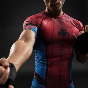 Spiderman Tee 3D Printed Amazing Spiderman T Shirt