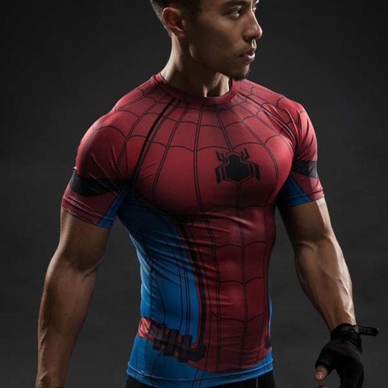 Spiderman Tee 3D Printed Amazing Spiderman T Shirt