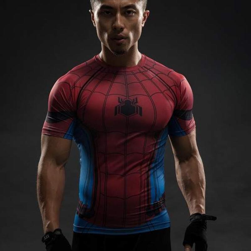 Spiderman Tee 3D Printed Amazing Spiderman T Shirt
