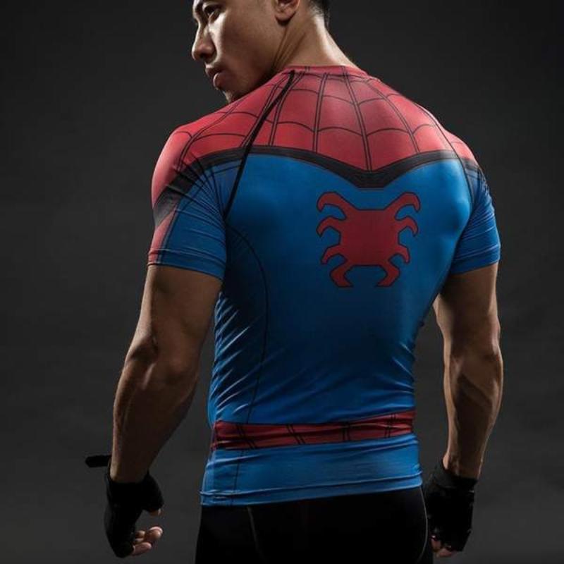 Spiderman Tee 3D Printed Amazing Spiderman T Shirt