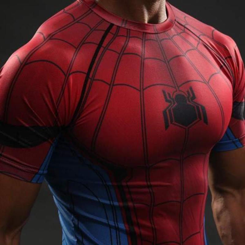 Spiderman Tee 3D Printed Amazing Spiderman T Shirt