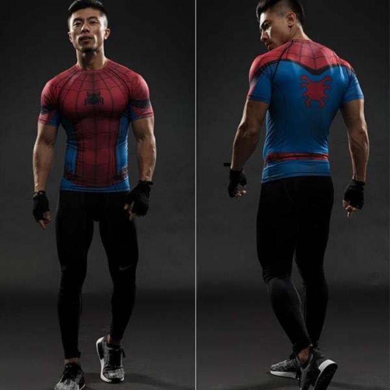 Spiderman Tee 3D Printed Amazing Spiderman T Shirt