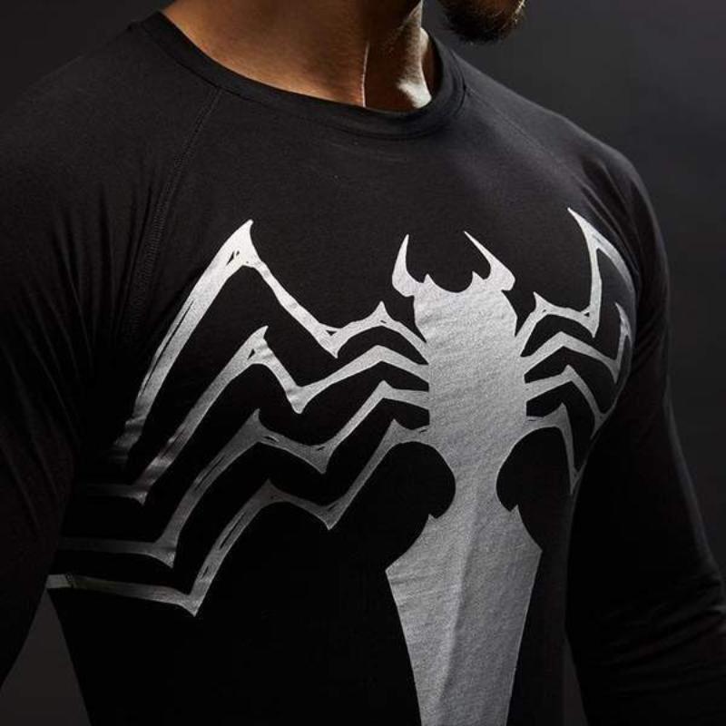 Spiderman Tee 3D Printed Simple Short Sleeve Spiderman T Shirt