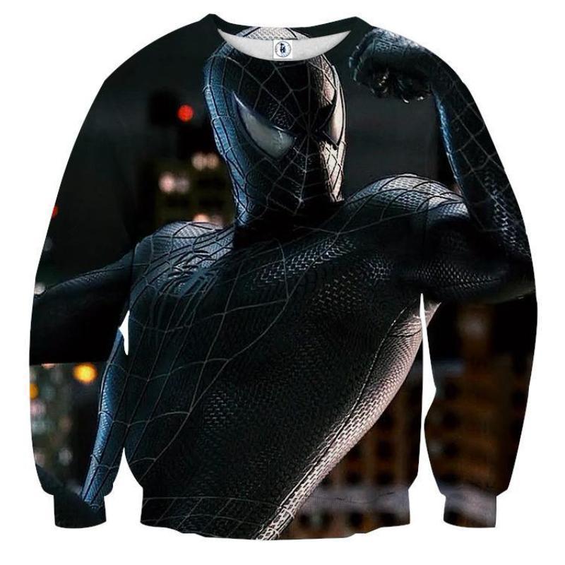 Spiderman The Darkside 3D Printed Spiderman Sweatshirt