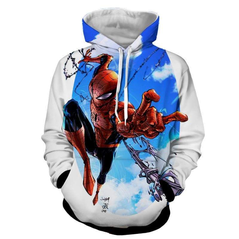 Spiderman WebbingIt 3D Printed Spiderman Hoodie