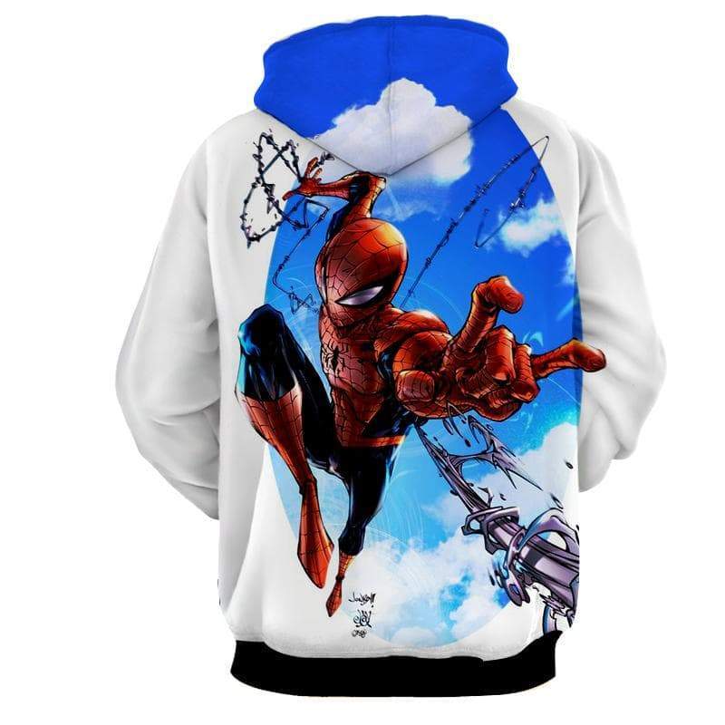 Spiderman WebbingIt 3D Printed Spiderman Hoodie