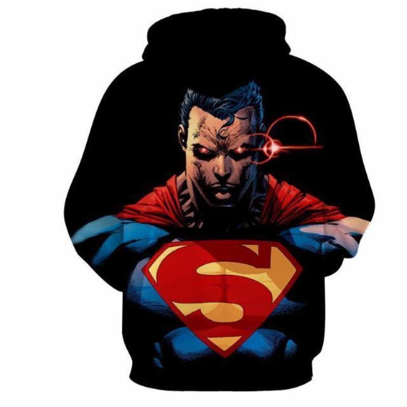 Superman 3D Printed Alternate Superman Hoodie