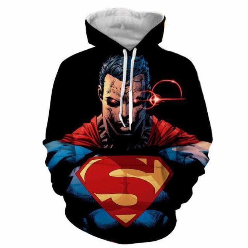 Superman 3D Printed Alternate Superman Hoodie