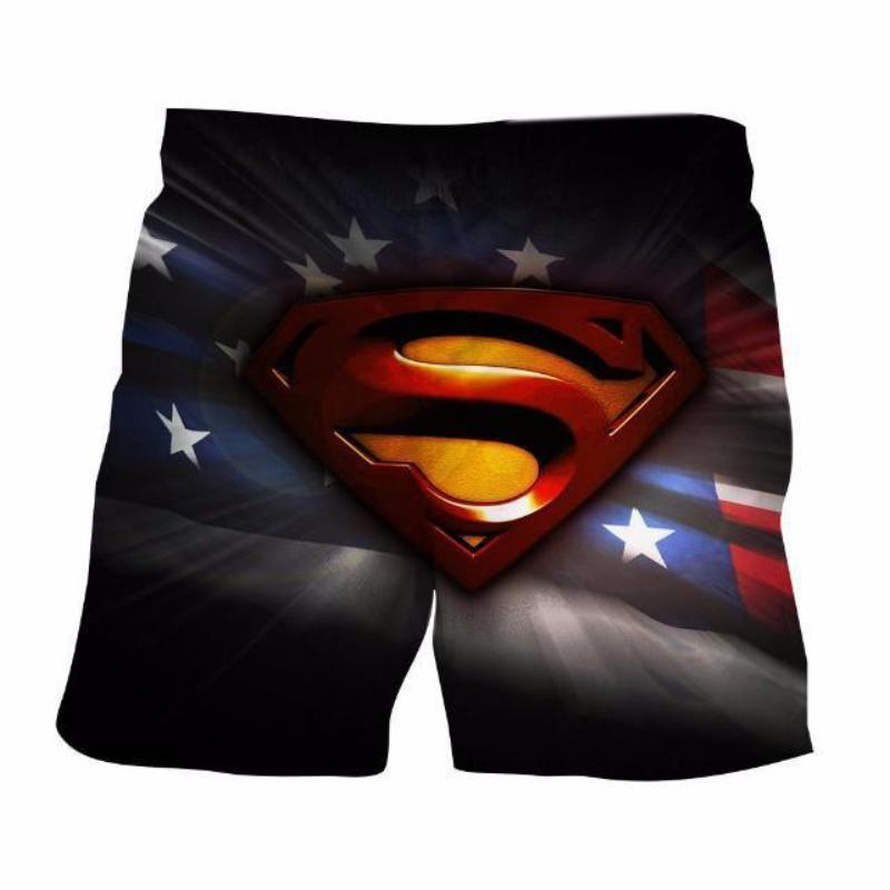 Superman American Hero 3D Printed Superman Short