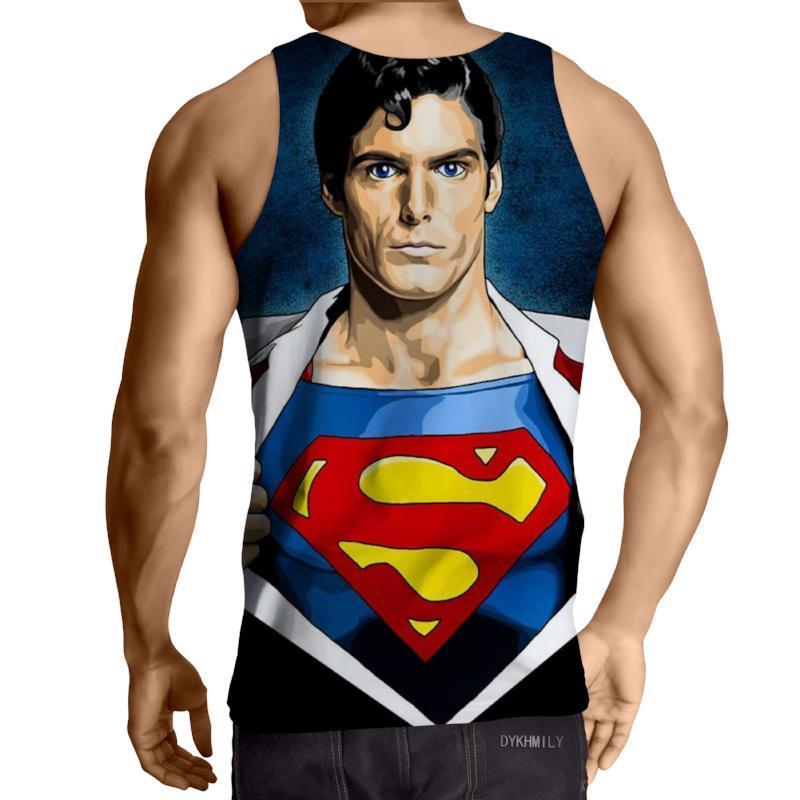Superman Change Over 3D Printed Superman Tank Top