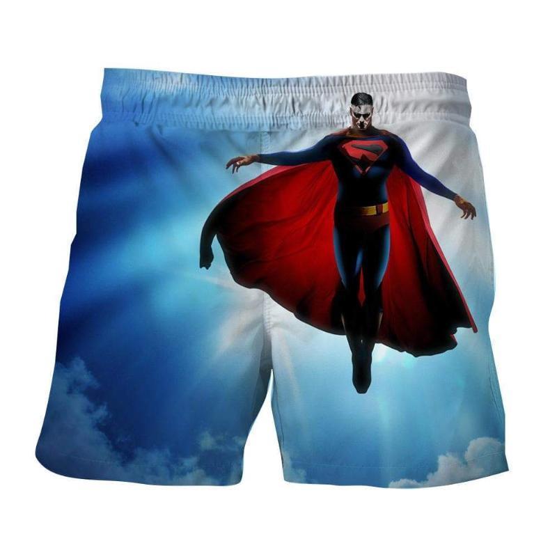 Superman Flying Wonder 3D Printed Superman Short