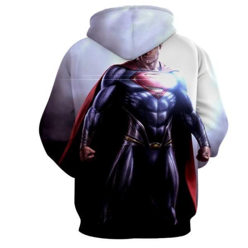 Superman Kryptonian 3D Printed Superman Hoodie
