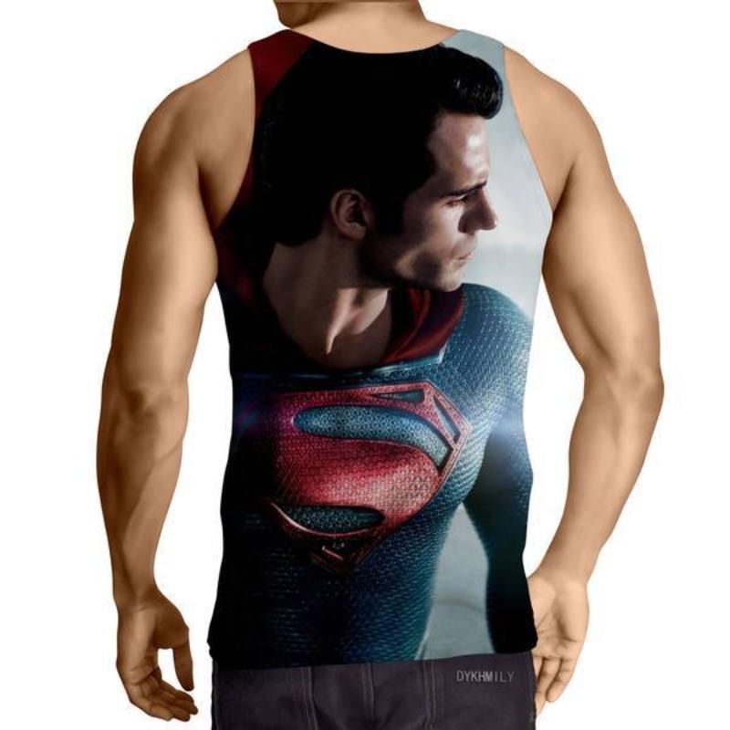 Superman Mankind's Wonder 3D Printed Superman Tank Top