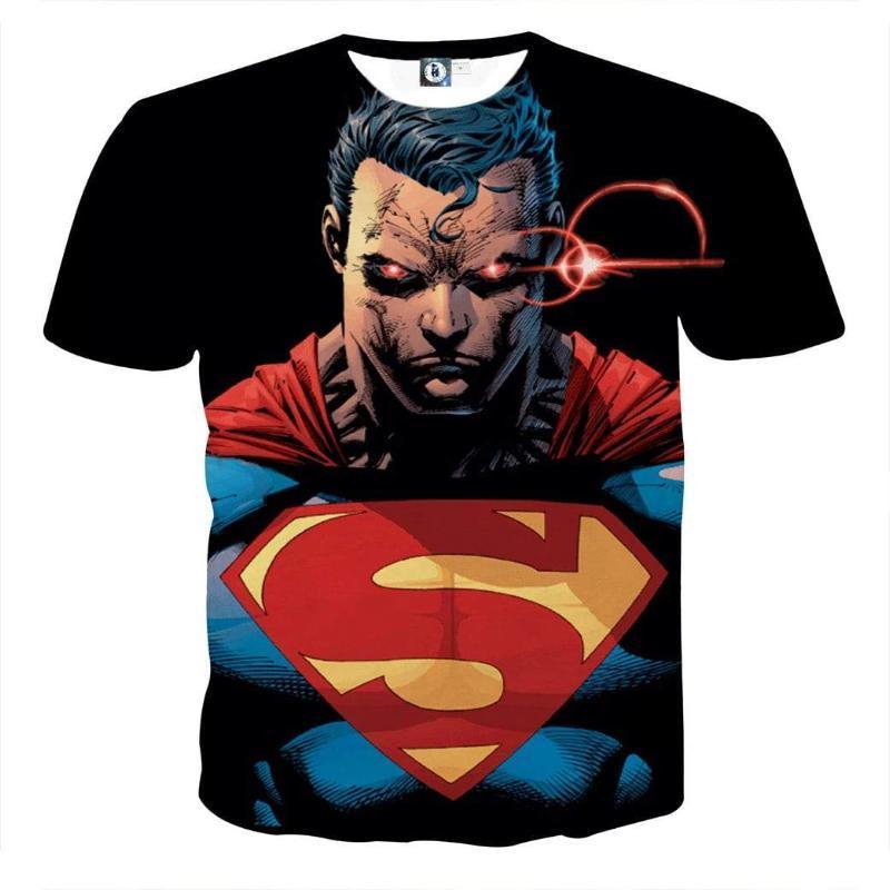 Superman Tee 3D Printed Alternate Superman T Shirt
