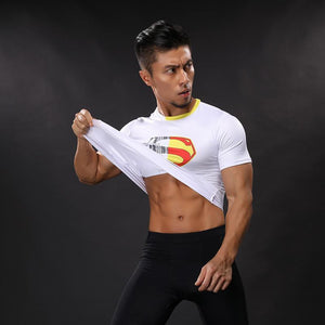Superman Tee Dynasty 3D Printed Superman T Shirt