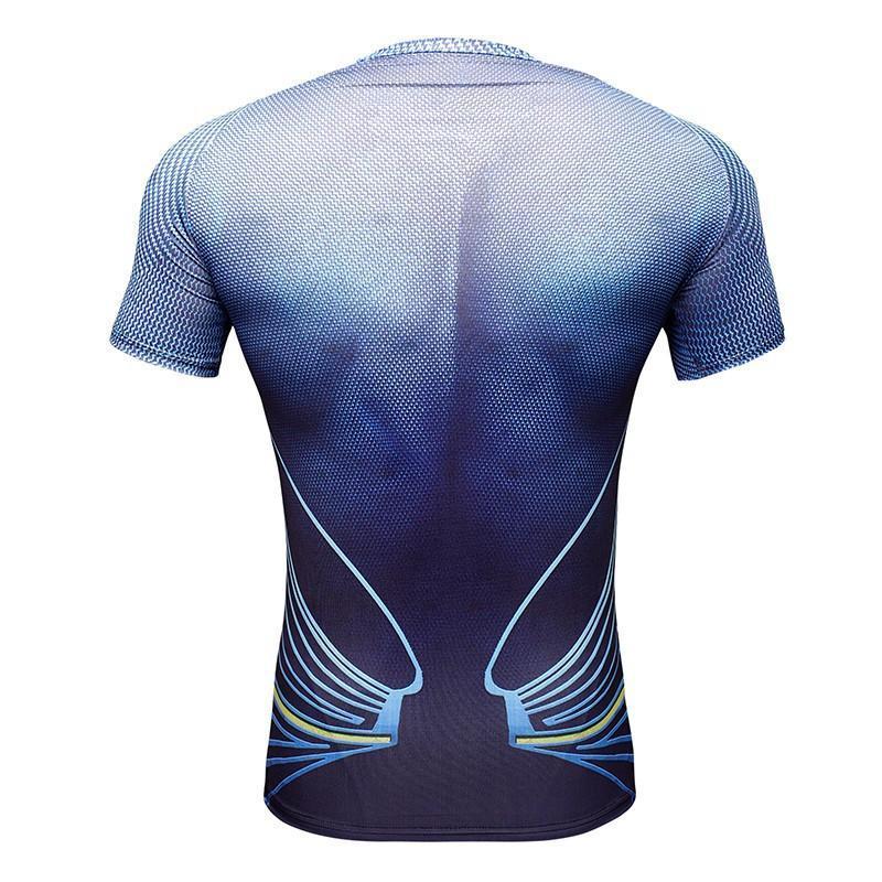 Superman Tee Faded 3D Printed Superman T Shirt