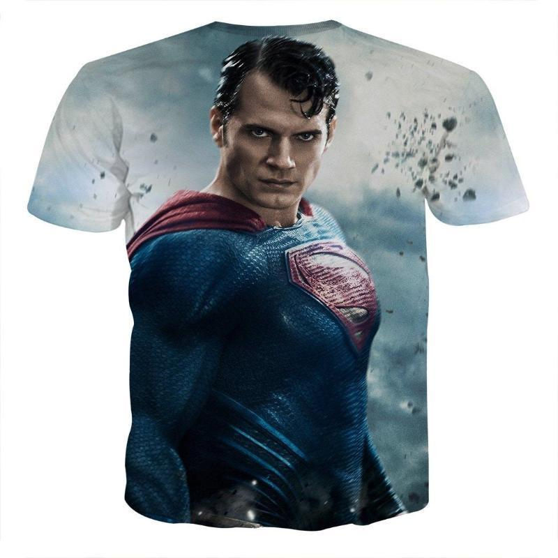 Superman Tee Godly Wonder 3D Printed Superman T Shirt