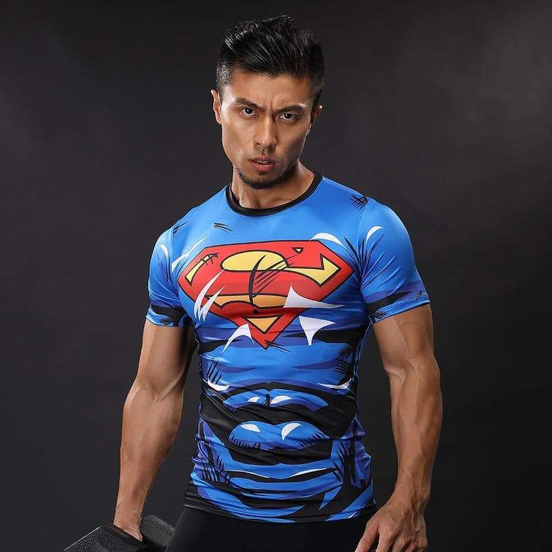 Superman Tee Limitless 3D Printed Superman T Shirt