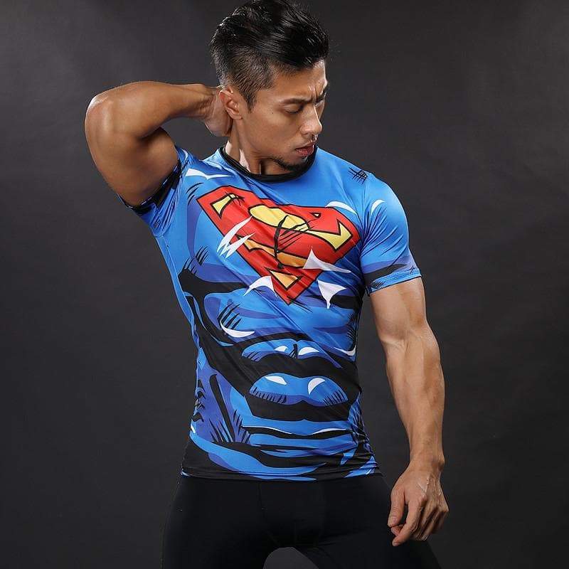 Superman Tee Limitless 3D Printed Superman T Shirt