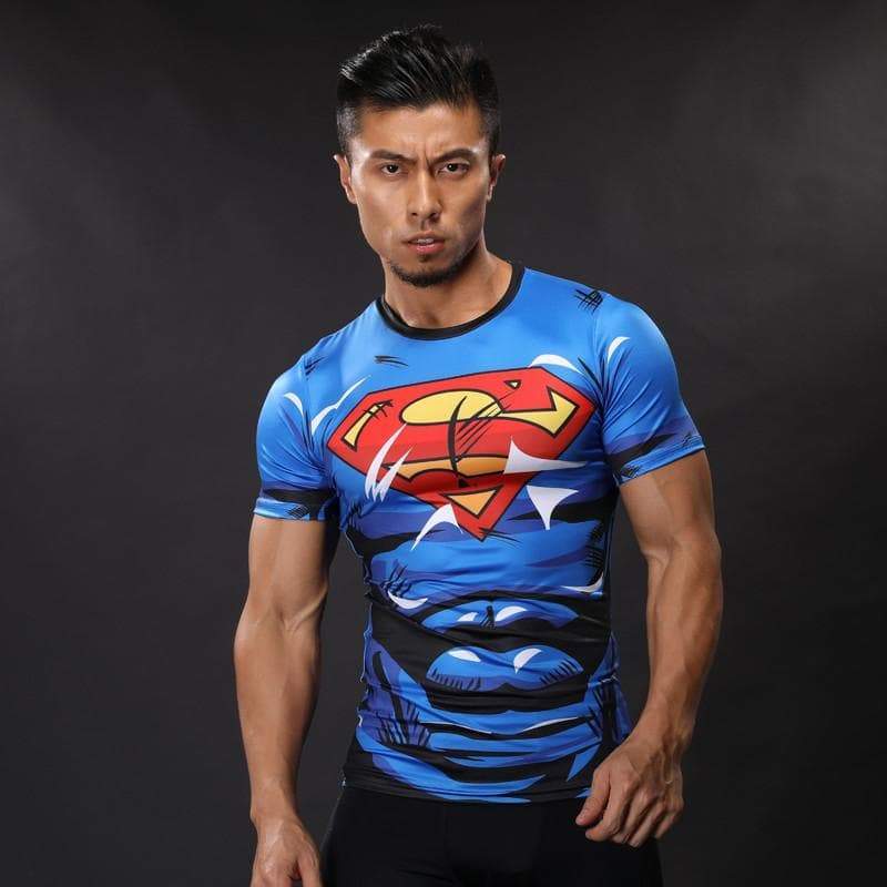 Superman Tee Limitless 3D Printed Superman T Shirt