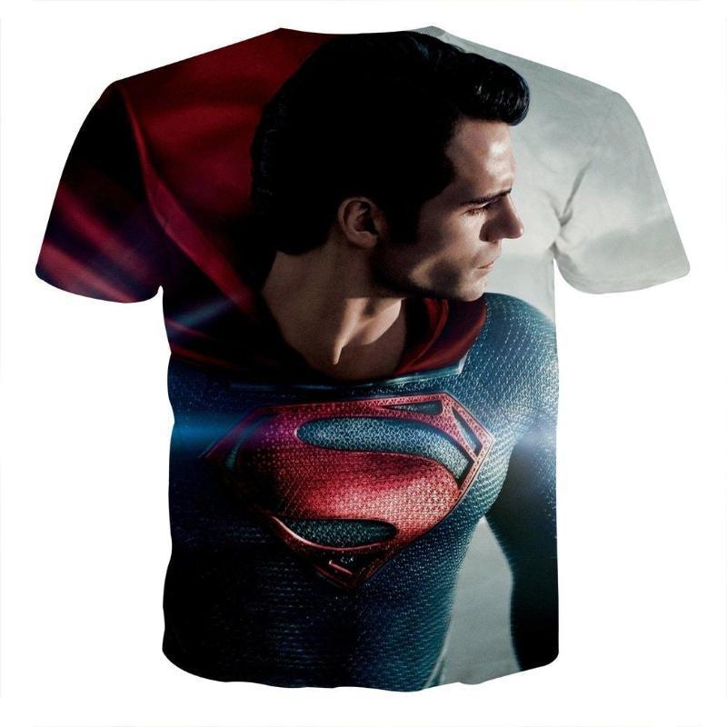 Superman Tee Wondrous 3D Printed Superman T Shirt