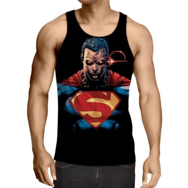 Superman The Alternate 3D Printed Superman Tank Top