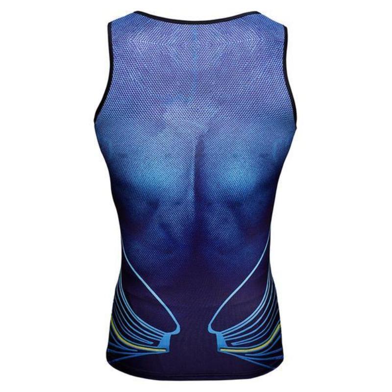 Superman Unisex 3D Printed Superman Tank Top