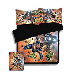 Superman & Wonder Woman Bedding Set