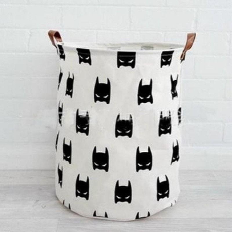 The Bat Mask Nursery Storage Laundry Basket