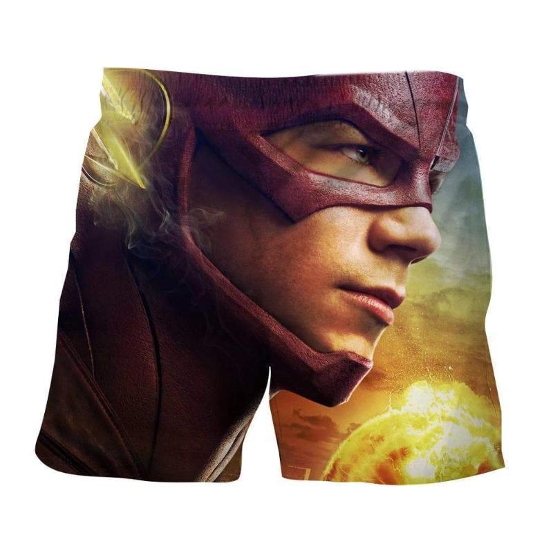 The Flash Stylish 3D Printed Shorts