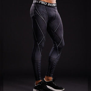 The Flash 3D Printed Vintage Black Pants