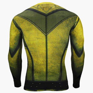 The Flash Futuristic 3D Printed Long Sleeve Shirt