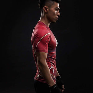 The Flash Hot Spandex 3D Printed T-Shirts