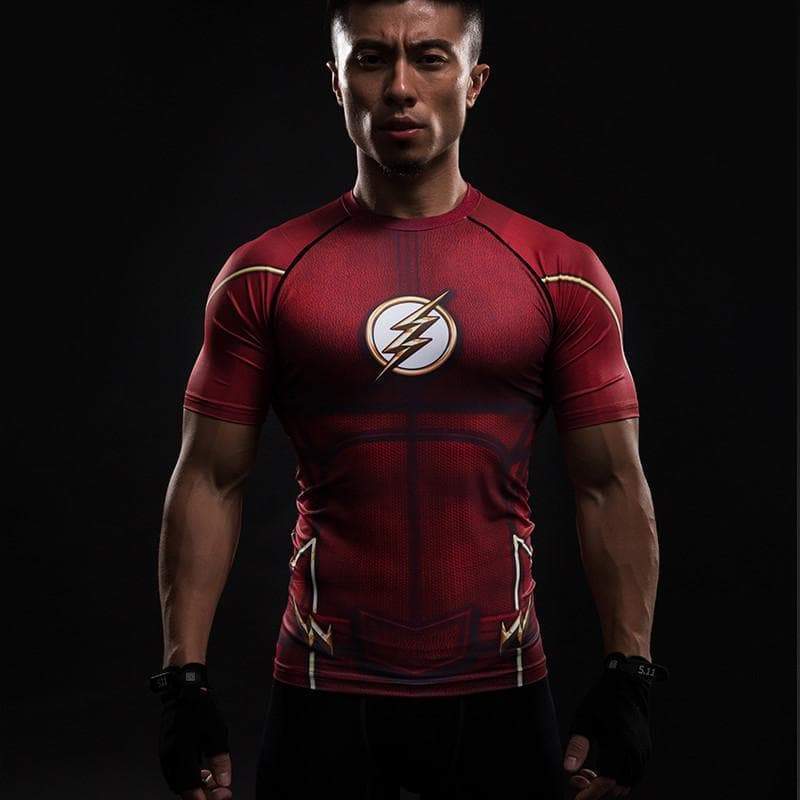 The Flash Hot Spandex 3D Printed T-Shirts