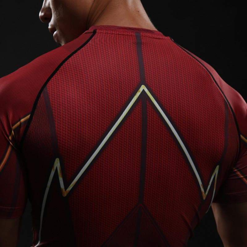 The Flash Hot Spandex 3D Printed T-Shirts