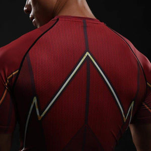 The Flash Hot Spandex 3D Printed T-Shirts